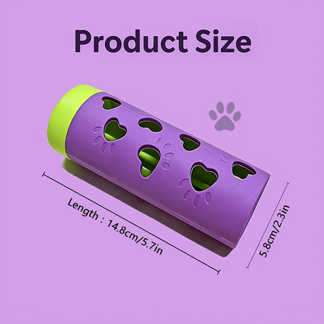 New removable pet slow-food drool toy | chewable snack roller that consumes energy and relieves boredom, suitable for small and medium-sized cats and dogs, suitable for indoor and outdoor scenes