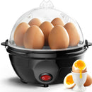 Electric steamed egg cooker | One-touch operation, quick and easy to prevent mistakes, easy to clean, black - PVC material, 220V- 240V power supply, Australian plug