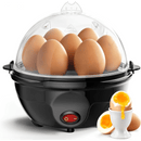Electric steamed egg cooker | One-touch operation, quick and easy to prevent mistakes, easy to clean, black - PVC material, 220V- 240V power supply, Australian plug