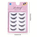 One-piece soft and comfortable false eyelashes natural simulation glue eyelashes reusable whole little devil