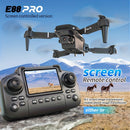 Upgraded foldable drone, equipped with dual high-definition cameras | obstacle avoidance, brushless motor, long distance, 360° flip, one-key take-off/landing, stable flight, App control, professional high-quality drone, perfect gift for adults and beginne