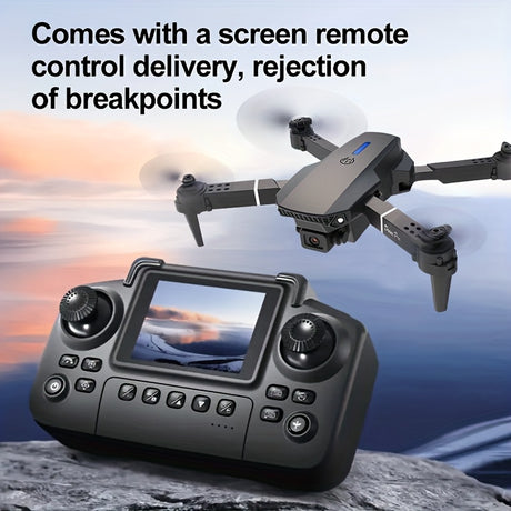 Upgraded foldable drone, equipped with dual high-definition cameras | obstacle avoidance, brushless motor, long distance, 360° flip, one-key take-off/landing, stable flight, App control, professional high-quality drone, perfect gift for adults and beginne
