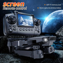 Upgraded foldable drone, equipped with dual high-definition cameras | obstacle avoidance, brushless motor, long distance, 360° flip, one-key take-off/landing, stable flight, App control, professional high-quality drone, perfect gift for adults and beginne