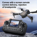 Upgraded foldable drone, equipped with dual high-definition cameras | obstacle avoidance, brushless motor, long distance, 360° flip, one-key take-off/landing, stable flight, App control, professional high-quality drone, perfect gift for adults and beginne