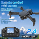 Upgraded foldable drone, equipped with dual high-definition cameras | obstacle avoidance, brushless motor, long distance, 360° flip, one-key take-off/landing, stable flight, App control, professional high-quality drone, perfect gift for adults and beginne