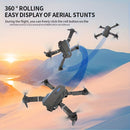 Upgraded foldable drone, equipped with dual high-definition cameras | obstacle avoidance, brushless motor, long distance, 360° flip, one-key take-off/landing, stable flight, App control, professional high-quality drone, perfect gift for adults and beginne