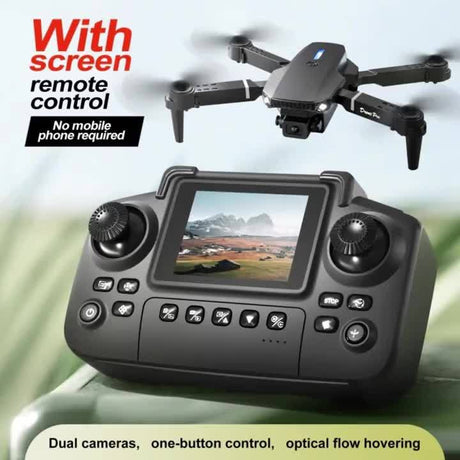 Upgraded foldable drone, equipped with dual high-definition cameras | obstacle avoidance, brushless motor, long distance, 360° flip, one-key take-off/landing, stable flight, App control, professional high-quality drone, perfect gift for adults and beginne