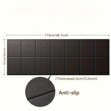 Thickened Foldable Fitness Mat｜Anti-Slip Home Exercise Mat for Treadmill and Yoga, Multi-Functional Silent Floor Protector