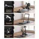 Thickened Foldable Fitness Mat｜Anti-Slip Home Exercise Mat for Treadmill and Yoga, Multi-Functional Silent Floor Protector