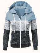 3d Print Hoodie Autumn Hoodie Casual Zip Hoodie Loose Sweatshirt Streetwear - Black - Size XL(AU XL/EU52)