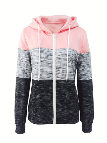 3d Print Hoodie Autumn Hoodie Casual Zip Hoodie Loose Sweatshirt Streetwear - Sky Blue - Size XL(AU XL/EU52)