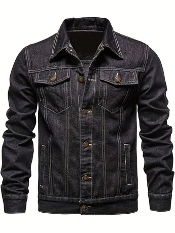 Men'S Formal Shirt Slim Fit Dress Shirt Long Sleeve Shirt Printed Shirt - Dark Gray - Size 3XL(AU 3XL/EU56)
