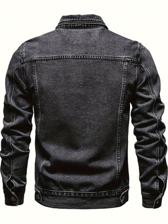 Men'S Formal Shirt Slim Fit Dress Shirt Long Sleeve Shirt Printed Shirt - Dark Gray - Size 4XL(AU 4XL/EU58)