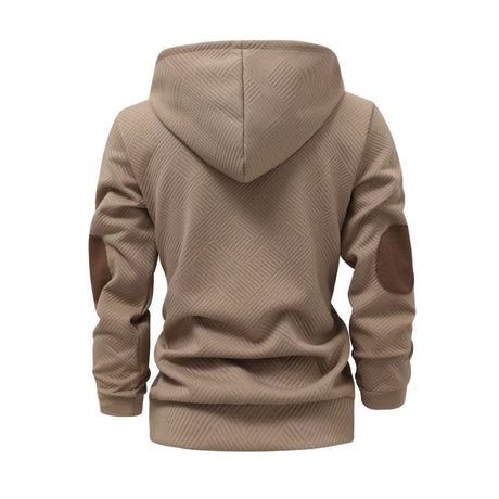 Men'S Casual Hoodie Color Block Sweatshirt Pullover Hoodie Australian - Light Gray - Size M(AU M/EU48)