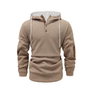 Men'S Casual Hoodie Color Block Sweatshirt Pullover Hoodie Australian - navy blue - Size M(AU M/EU48)