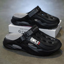 Unisex Clog Sandals Open Toe Slip-On Sandals Soft Sole Walking Shoes Outdoor - Pink - Size 11(AU11/EU44)