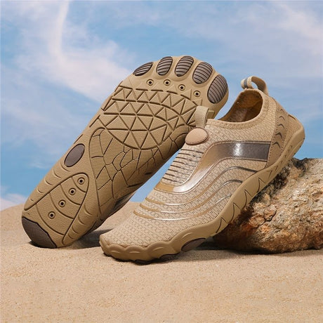 Unisex Quick-Dry Water Shoes for Fishing, Surfing & Hiking - Black - Size 9(AU9/EU42)