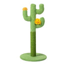 Green Black Cat Scratching Post Cactus Cat Toy Cat Furniture Cat Scratcher Cat Claw Care