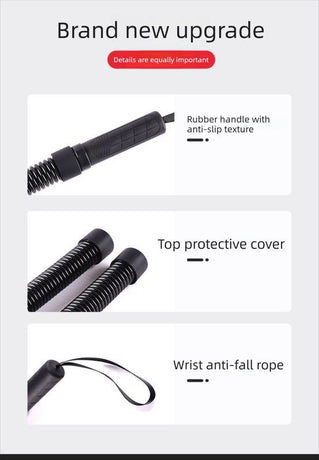 Black Green Replacement Spring Bar Portable Resistance Trainer Muscle Sculpting Tool Home