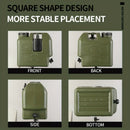 Green 20L Water Container Camping Water Container Outdoor Water Storage Portable