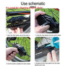 Black Blue Bicycle Chain Cleaner Bike Chain Cleaner Cycling Accessories Bike Maintenance