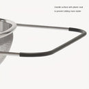 Black Gray Over-Sink Colander Stainless Steel Colander Kitchen Sink Colander Fruit And