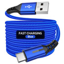 Black 240W Type-C Cable Super Fast Charging Cable 2m Charging Cable Blue Charging