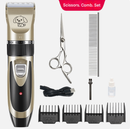 Dog Grooming Set with Electric Clipper, Scissors, and Comb