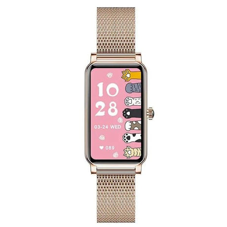 Women's Smart Watch with Mesh Strap