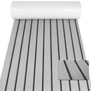 EVA Foam Boat Floor Mat 240x30x0.6 cm Light Grey