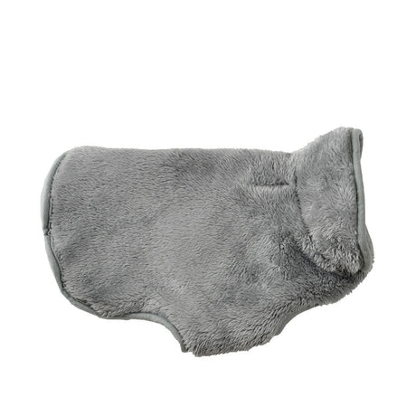 Grey XL Dog Fleece Vest for Dogs Under 100 Pounds