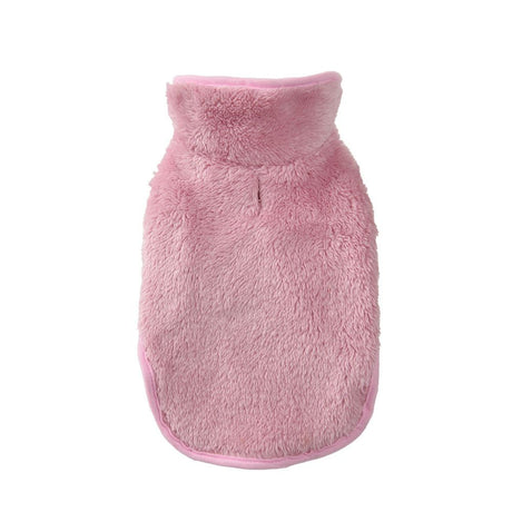 Pink XL Dog Fleece Vest, Super Warm & Windproof Winter Coat for Large Dogs
