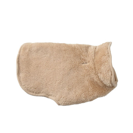 Brown XL Dog Fleece Coat for Large Breeds