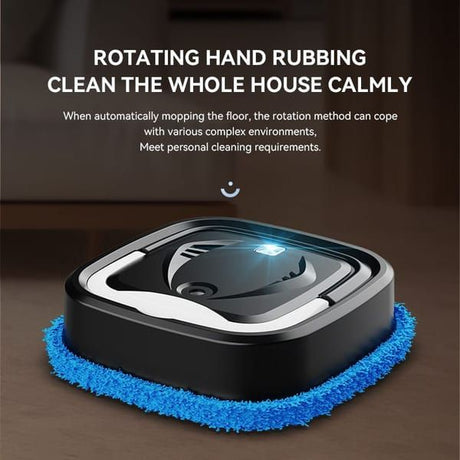 Black P6 Smart Robot Mop and Floor Cleaner