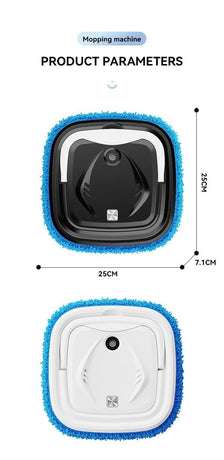 Black P6 Smart Robot Mop and Floor Cleaner