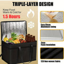 Extra-Large Insulated Cooler Bag for Catering, Delivery & Camping