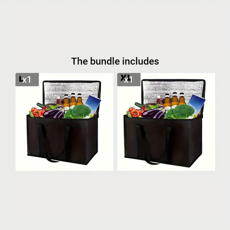 Extra-Large Insulated Cooler Bag for Catering, Delivery & Camping