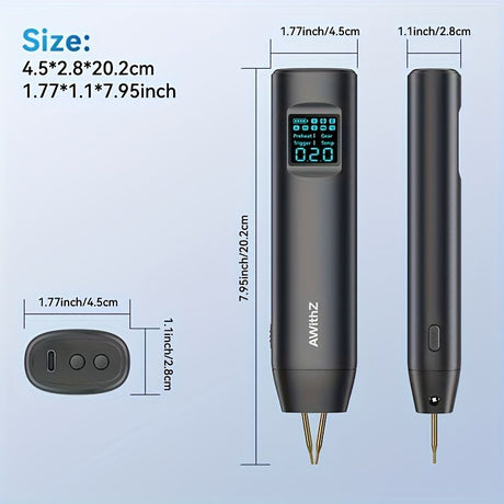 Portable Handheld Spot Welder, 90 Precision Levels, for Home Stainless Steel Welding, 18650 Battery Assembly