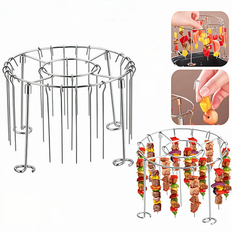 24-Needle Barbecue Grill for Skewers