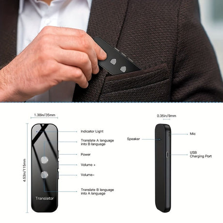 Black Portable Language Translator
