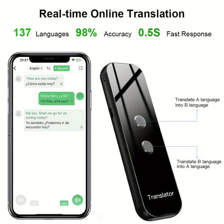 Black Portable Language Translator