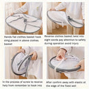 White Black Fiber Mesh Air Drying Rack - Multi-layer Collapsible for Clothes & Food
