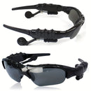 Bluetooth Sunglasses with Integrated Earphones for Audio