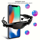 Bluetooth Sunglasses with Integrated Earphones for Audio