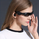 Bluetooth Sunglasses with Integrated Earphones for Audio