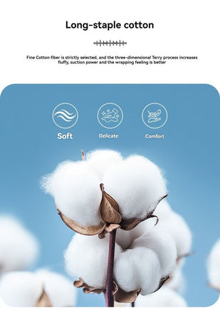6-Piece White Towel Set