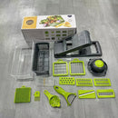 16-Piece Vegetable Chopper Set, Interchangeable Blades