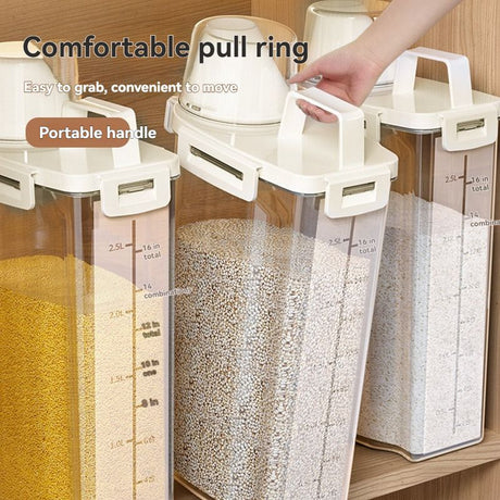 3L Airtight Food Storage Container for Pantry Organization