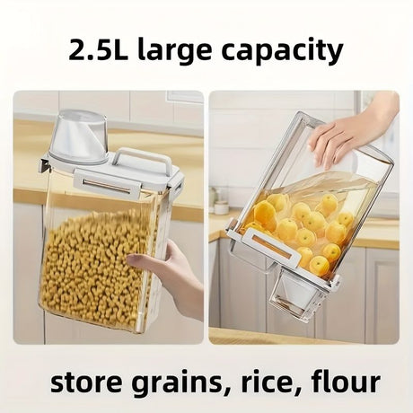 3L Airtight Food Storage Container for Pantry Organization