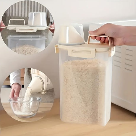 3L Airtight Food Storage Container for Pantry Organization
